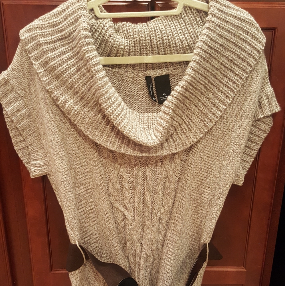 Cardigan Top with Belt